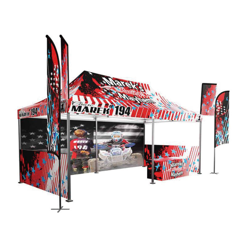 Folding Waterproof  Tent for Outdoor Printing Event Custom Logo